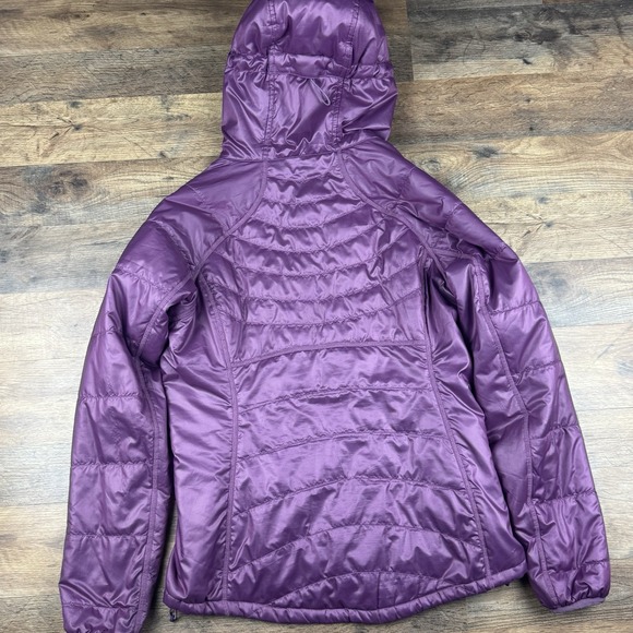 REI Co Op  Jacket Womens Medium Primaloft Teal Pertex Quantum Outdoor Purple - Picture 3 of 9